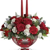 Silver and Joy Centerpiece