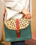 Adeline Crossbody Bag- Green