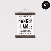 9" Magnetic Poster Hanger Frame for 8x10 Portrait Prints by Hanger Frames