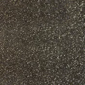 12" Siser Glitter Heat Transfer Vinyl - Black Silver