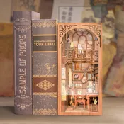 Secret Rhythm Book Nook: Miniature Tribute to Vintage Music