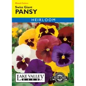 Viola, Pansy Mix 'Swiss Giants' Heirloom