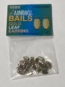 Aanraku® 18K Gold-plated Earring Bails, Small