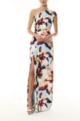 Amber Lily One Shoulder Gown
