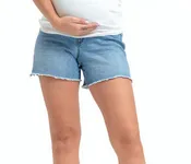 5" Maternity D.A.D Jean Shorts w/ Bellyband in Jocelyn