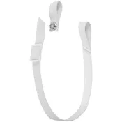 A&R Sling-Style White Chin Strap