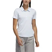 adidas Womens Microdot Polo Shirt - SKY TINT