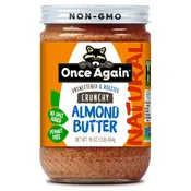 Crunchy Natural Almond Butter - Roasted