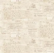 Botanical Journal by Iron Orchid Designs : Adverts in Khaki : Clothworks