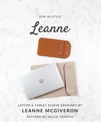 Leanne Laptop and Tablet Sleeve Pattern LST150