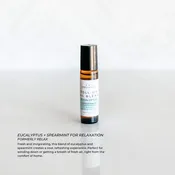 Aromatherapy Roll-On – Stress Relief & Focus Essential Oil Blend