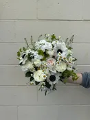 ALL WHITES AND BLUSH HTB--ANEMONE