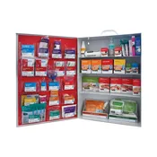 150 Person First Aid Cabinet – ANSI Class B 4 Shelf Metal Wall Mount (SF150BMT)