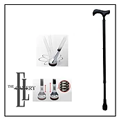 All-Terrain Telescopic Stick with Anti-Shock System