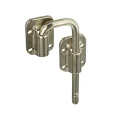 1-1/2 In. Nickel Slide Bolt