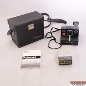 Polaroid One Step Land Camera SX 70 Instant Camera Vintage w/ Case Timer Manual