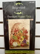 Fall Cornucopia House Flag