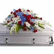 Distinguished Service Casket Spray