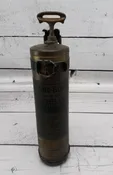 Vintage ALFCO 1 Quart Brass Fire Extinguisher