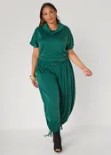 Ankle Tied Balloon Joggers