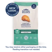 Natural Balance Limited Ingredient Grain Free Chicken & Sweet Potato Recipe Dry Dog Food - 24 lb Bag