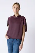 Angelica Cape Top Bordeaux