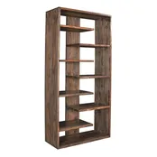 Acres 70" Tall Bookshelf in Brownstone