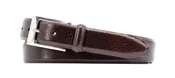Luca Luxe Italian Calf Leather Belt - Walnut