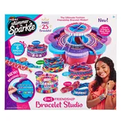 Shimmer 'n Sparkle 6 in 1 Friendship Bracelet Studio