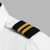 Epaulets - Black and Gold - 2 Stripe