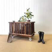A Large Antique English Mill Cart c1920