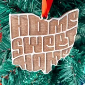 Home Sweet Home! - All 50 States Christmas Holiday Ornament