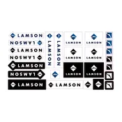 Assorted Logo Decal Sheet