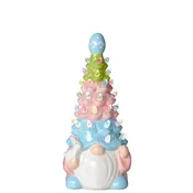 Retro Easter Lighted Gnome Tree - Small or Large