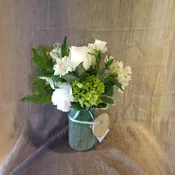 Dainty Drinking Glass ~ Flower A Day