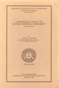 A Biological Survey of Katmai National Monument