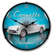 1953 Corvette by Chevrolet LED Backlit Clock