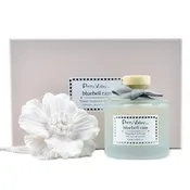 120ml Fragrance Diffuser with Ceramic Gypsum Flower - Bluebell Rain