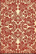 Decoupage Paper - Red Damask