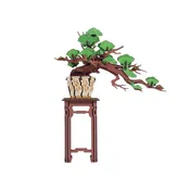 DIY Miniature Model Building Kit | Evergreen Pine Bonsai