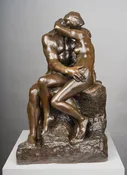 Auguste Rodin Le Baiser (The Kiss) Barbedienne Bronze — Daniels Antiques