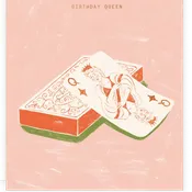 “Birthday Queen” card