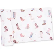 Angel Dear Buckarette Boots Swaddle Blanket