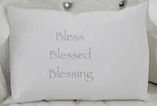 Bless Blessed Blessing Pillow