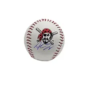Adam Frazier Signed Official Pirates Logo Baseball