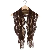 Chocolate Cascade Scarf