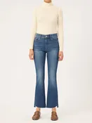 DL1961 Bridget Boot Crop Flares in Lighthouse