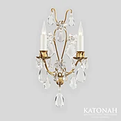 7127 Two-Light Wall Sconce | Katonah Hardware — Katonah Architectural Hardware