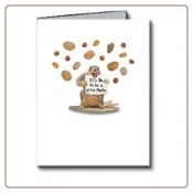 It's Ok to be a Little Nuts Card