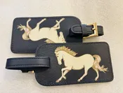 Equine Luggage Tag, Set of 2 — Scribe Fine Papers